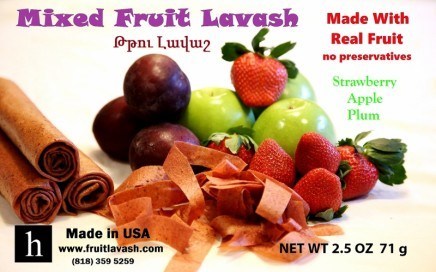  Mixed Fruit Lavash